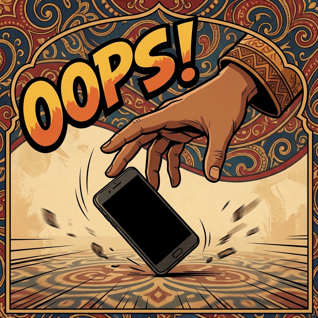 Frustrated User Scene